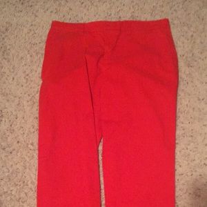 Red Gap Khaki Pants
